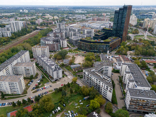 Warszawa, zabudowa miejska. Panorama miasta © hunter76