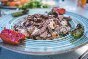 Konya Traditional Tirit Meal and presentation