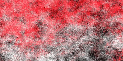 Trendy living red color texture of a concrete wall with cracks and scratches. limestone textured background. Decorative red panoramic background texture. Vintage texture of plaster or grungy marble.