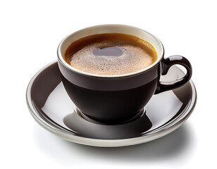 Obraz premium coffee cup isolated on white background