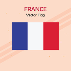 France vector flag lines and stock 