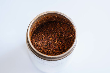 挽いたコーヒー