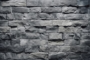 Gray brick wall texture background