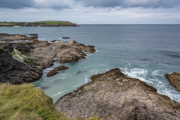 Newtrain bay view towards Harlyn bay