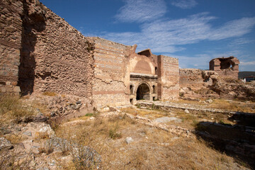 Istanbul gate with archaeological value in Iznik, Turkey. © Caner
