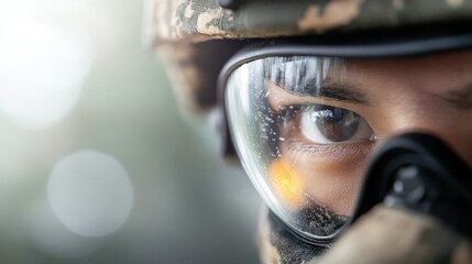 Fototapeta premium Olympic Vision: Imagine the future of Olympic sports with airsoft as a key discipline.