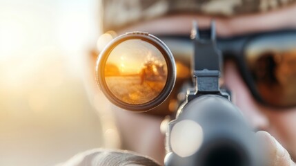 Sharpshooter's Challenge: Write a story about a sharpshooter who competes in a global airsoft tournament with Olympic-level intensity. 