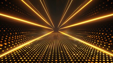 Futuristic perforated technology abstract background