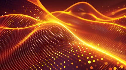 Futuristic perforated technology abstract background