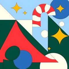 holiday abstract