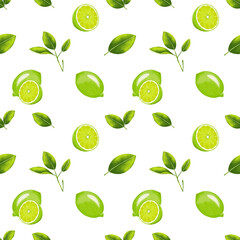 Lime or Lemon Background Pattern