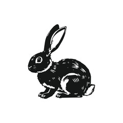 rabbit logo illustration