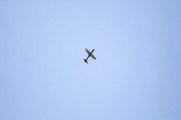 Traditional Brazilian Smoke Squadron, consisting of 3 Super Tucano A-29 Turboprop aircraft