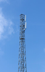 A GSM antenna tower for mobile communication