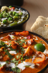 Creamy Butter Chicken with Naan