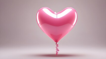 Set of realistic cylinder podium pedestals in pink and red for Valentine's Day in 3D. A backdrop framed by a heart shape. geometric form in vector form. product display mockup. minimal scene on the wa