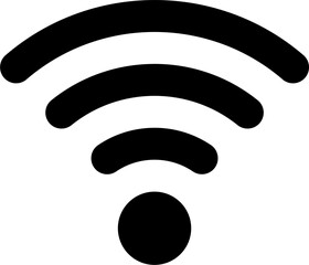 wifi signal vector. symbol, sign, icon