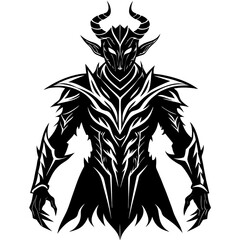 Obraz premium black and white tattoo