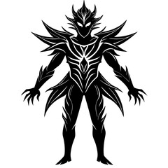 silhouette of a tree