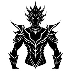 black and white tattoo