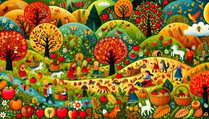 Cosecha M&aacute;gica de Manzanas