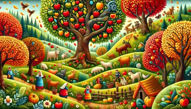 Cosecha M&aacute;gica de Manzanas