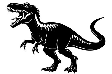 Fototapeta premium tyrannosaurus dinosaur vector illustration
