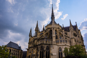 Fototapeta premium La Cathédrale Notre-Dame de Reims
