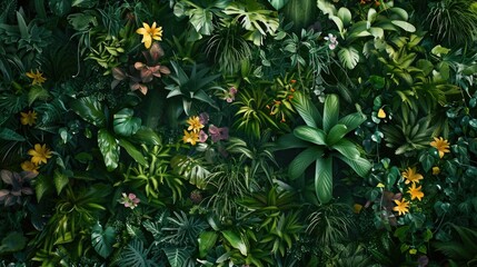 Vines and creepers growing up a wall