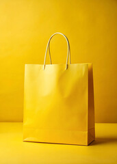 Yellow shopping Bag