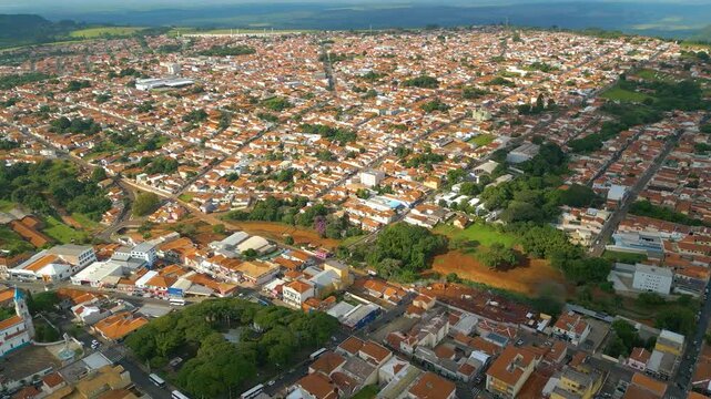 City of Botucatu, state of Sao Paulo, Brazil South America. Small cities of Brazil.
