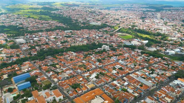 City of Botucatu, state of Sao Paulo, Brazil South America. Small cities of Brazil.
