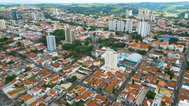 City of Botucatu, state of Sao Paulo, Brazil South America. Small cities of Brazil.
