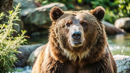 Fototapeta premium grizzly bear 