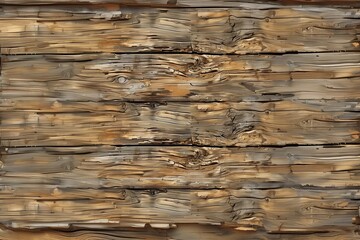 Naklejka premium Rustic Wood Texture Featuring Natural Grain Patterns and Earthy Tones for Background or Design Projects