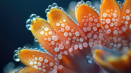 Fototapeta premium Stunning Poster Showcasing Captivating Macro Photographs of Intricate Natural Details