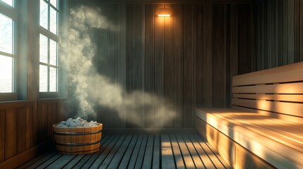 modern sauna interior design