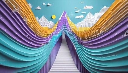 abstract background with lines