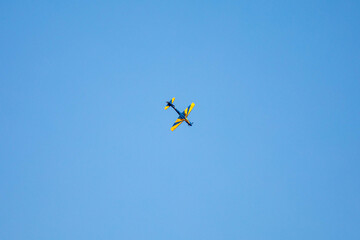 Traditional Brazilian Smoke Squadron, consisting of 3 Super Tucano A-29 Turboprop aircraft