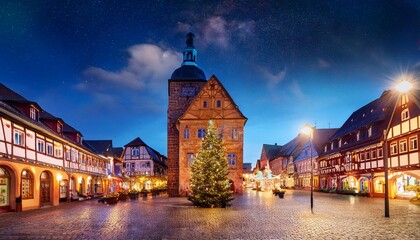 Obraz premium old town hall country
