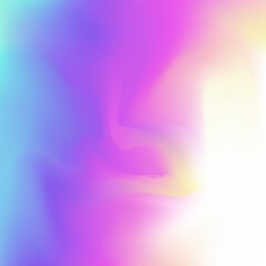 Abstract Background. Digital Fluid. Pink Retro Gradient. Chrome Cover. Blur Pattern. Iridescent Texture. Pop Gasoline Template. Hologram Texture. Violet Abstract Background