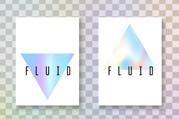 Spectrum Pattern. Modern Effect. Geometric Poster. Purple Holographic Label. Colorful Retro Backdrop. Fashion Concept. Holograph Texture. Pink Spectrum Pattern