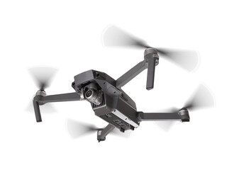 Drone isolated on a white