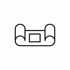 house plan construction icon sign vector