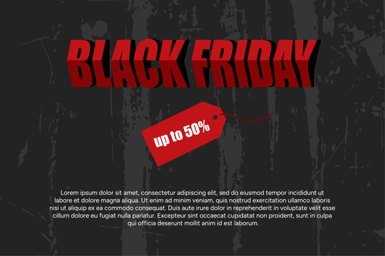 Black friday sale background template