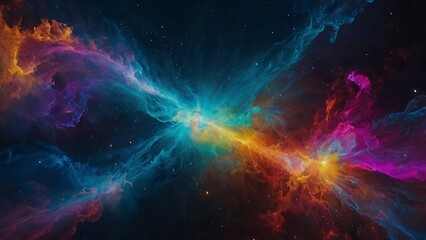 "Stunning visual of manifestation showcasing the Law of Attraction. Vibrant colors and intricate details bring desires to life."