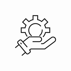 settings care icon sign vector