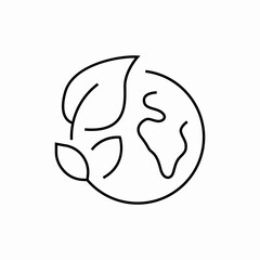 environment nature world icon sign vector