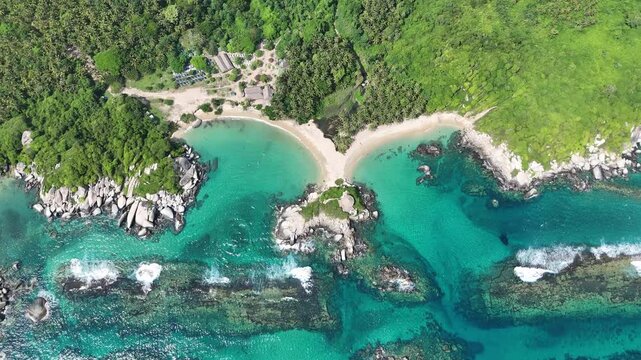parque nacional tayrona. Colombia