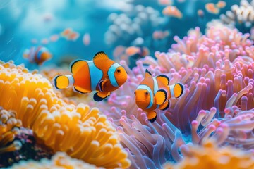 Discover the vibrant underwater kingdom filled with exotic sea life and colorful corals